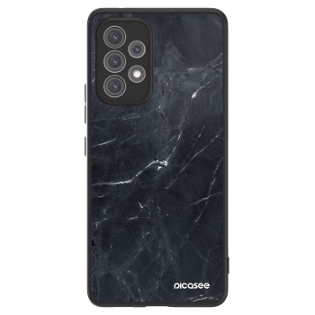 Picasee ULTIMATE CASE für Samsung Galaxy A52 5G A525F - Black marble