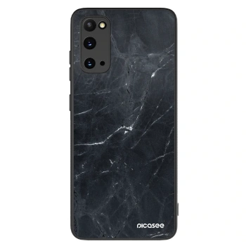 Hülle für Samsung Galaxy S20 G980F - Black marble