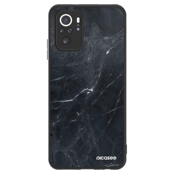 Hülle für Xiaomi Redmi Note 10 - Black marble