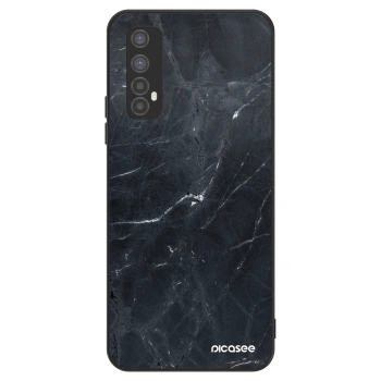 Hülle für Realme 7 - Black marble