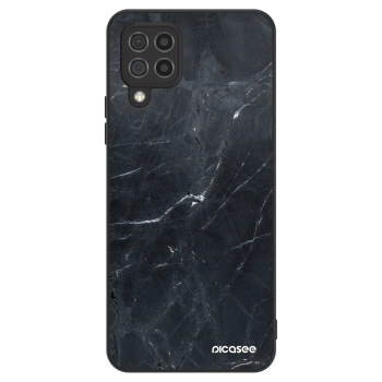 Hülle für Samsung Galaxy A22 A225F 4G - Black marble