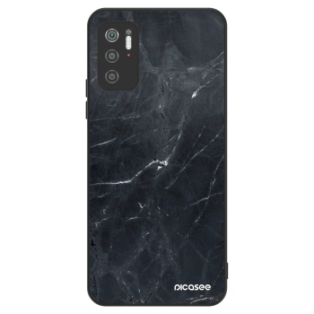 Hülle für Xiaomi Poco M3 Pro 5G - Black marble