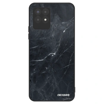 Hülle für Realme 8i - Black marble