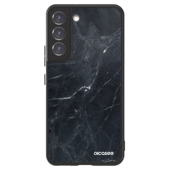 Hülle für Samsung Galaxy S22 5G - Black marble