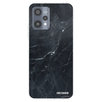 Picasee Realme 9 Pro 5G Hülle - Transparentes Silikon - Black marble