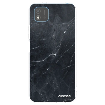 Picasee Realme C11 (2021) Hülle - Transparentes Silikon - Black marble