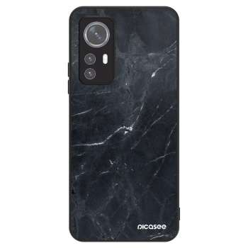 Hülle für Xiaomi 12 - Black marble