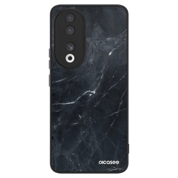 Hülle für Honor 90 5G - Black marble