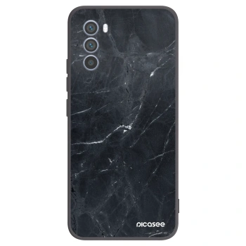 Hülle für Motorola Moto G62 - Black marble