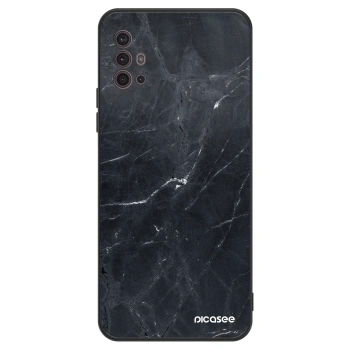 Hülle für Motorola Moto G30 - Black marble