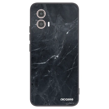 Hülle für Motorola Moto G53 5G - Black marble