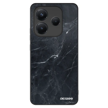 Picasee ULTIMATE CASE für Xiaomi Redmi Note 14 5G - Black marble