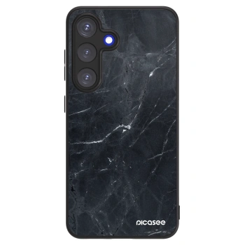 Picasee ULTIMATE CASE für Samsung Galaxy S25 5G - Black marble