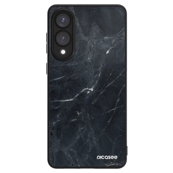 Picasee ULTIMATE CASE PowerShare für Samsung Galaxy S25 Edge 5G - Black marble