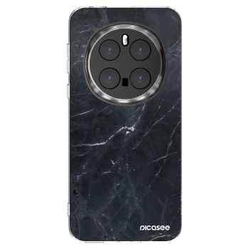 Picasee Honor Magic7 Pro 5G Hülle - Transparentes Silikon - Black marble