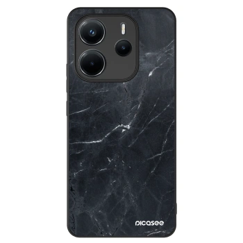 Picasee ULTIMATE CASE für Xiaomi Redmi Note 14 4G - Black marble