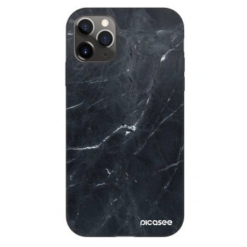 Hülle für Apple iPhone 11 Pro - Black marble