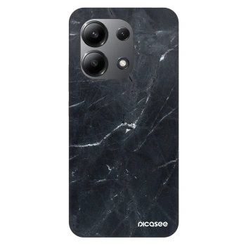 Picasee Fashion Case für Xiaomi Redmi Note 13 4G - Black marble
