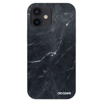 Hülle für Apple iPhone 12 mini - Black marble