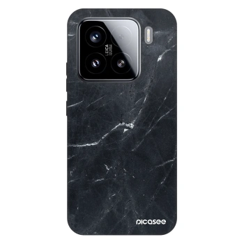 Hülle für Xiaomi 15 - Black marble