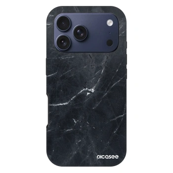 Hülle für Apple iPhone 17 Pro - Black marble