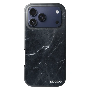 Hülle für Apple iPhone 18 Pro - Black marble