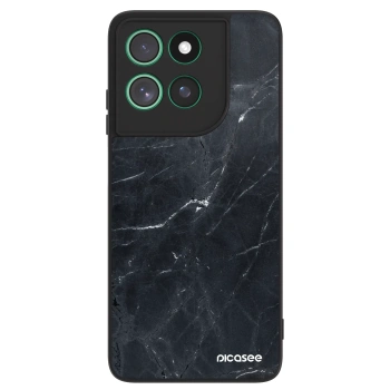 Hülle für Motorola Moto G57 Power - Black marble