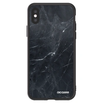 Picasee ULTIMATE CASE für Apple iPhone X/XS - Black marble