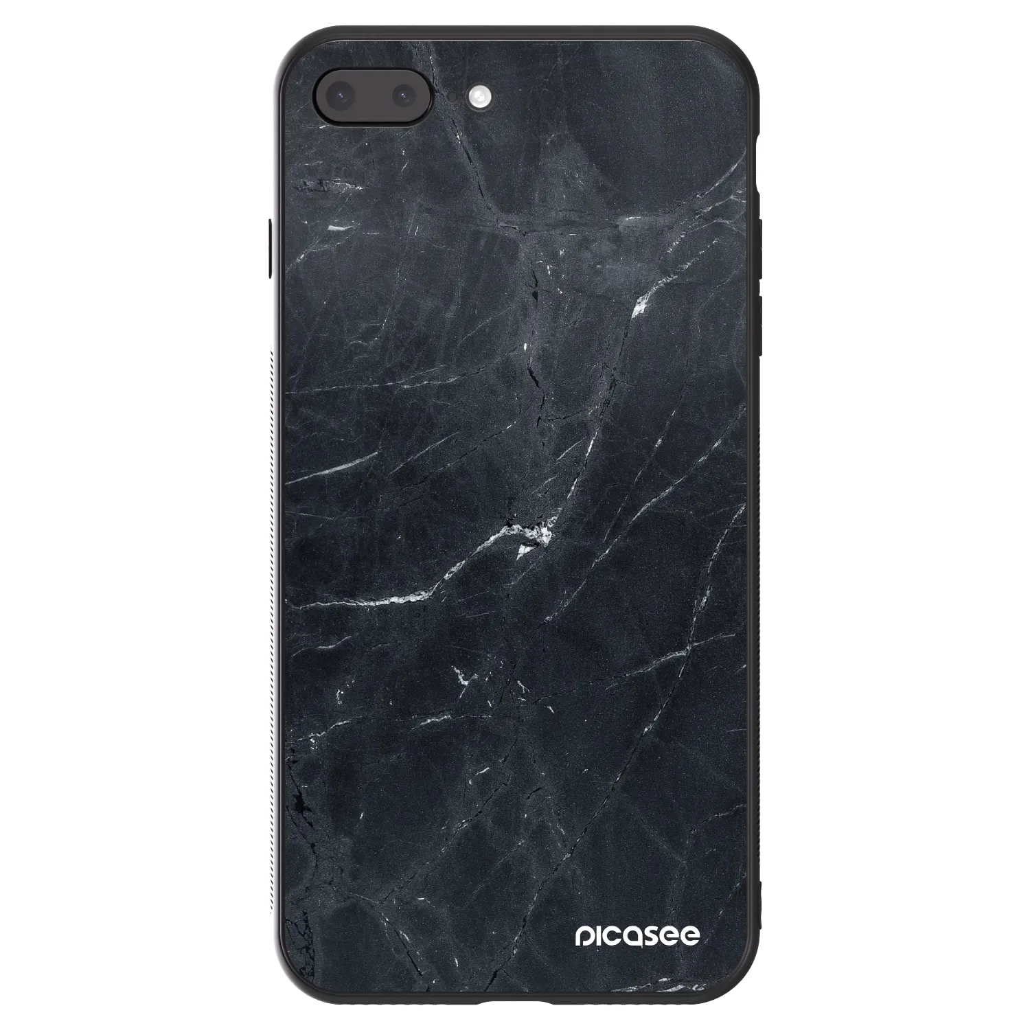 Picasee ULTIMATE CASE für Apple iPhone 7 Plus - Black marble