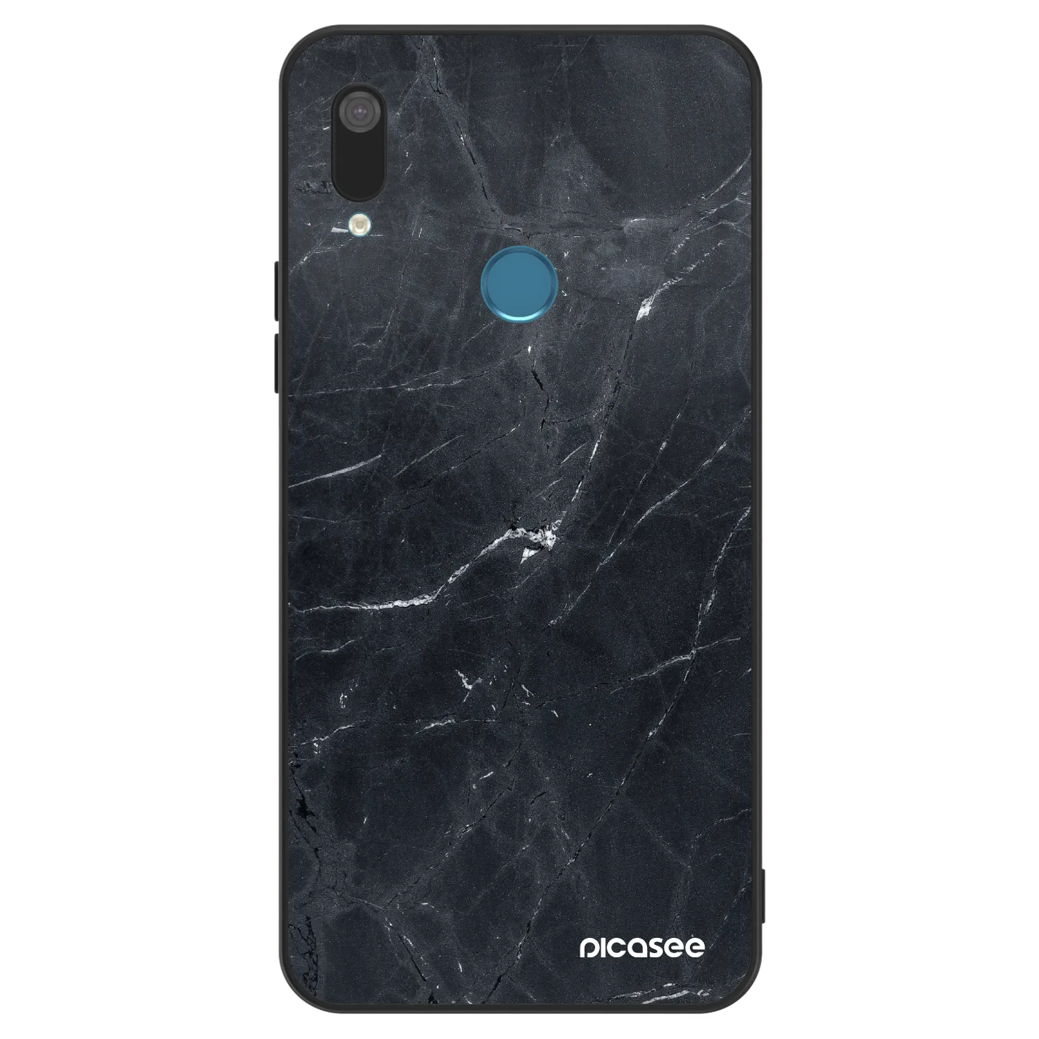 Picasee ULTIMATE CASE für Huawei Y7 2019 - Black marble