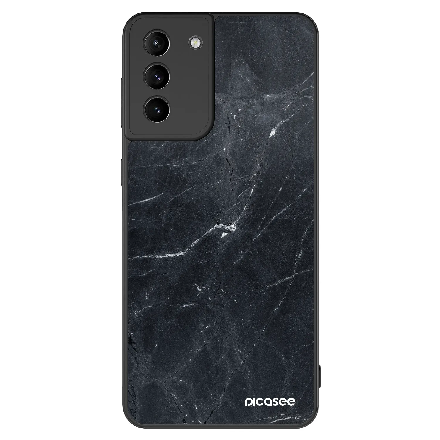 Picasee ULTIMATE CASE für Samsung Galaxy S21+ 5G G996F - Black marble