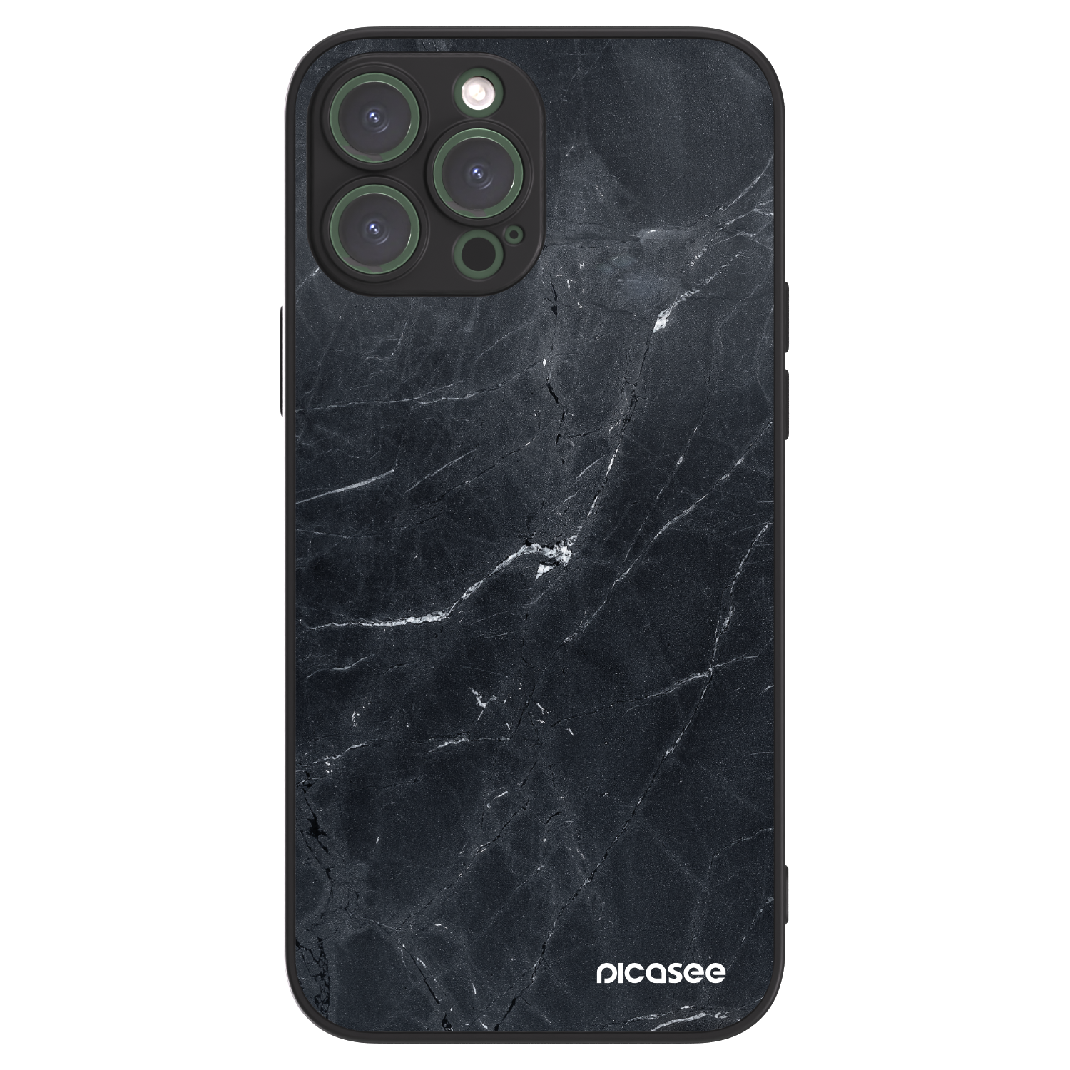 Picasee ULTIMATE CASE für Apple iPhone 13 Pro Max - Black marble
