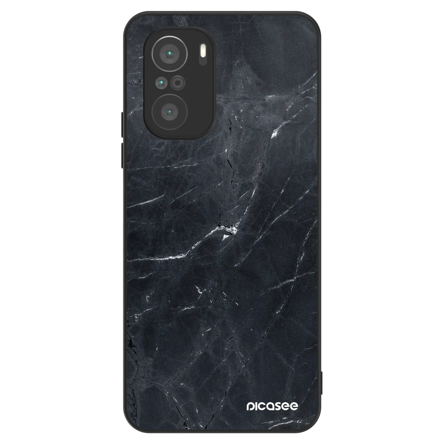 Picasee ULTIMATE CASE für Xiaomi Poco F3 - Black marble
