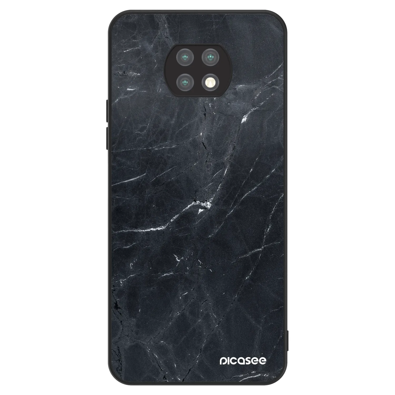 Picasee ULTIMATE CASE für Xiaomi Redmi Note 9T - Black marble