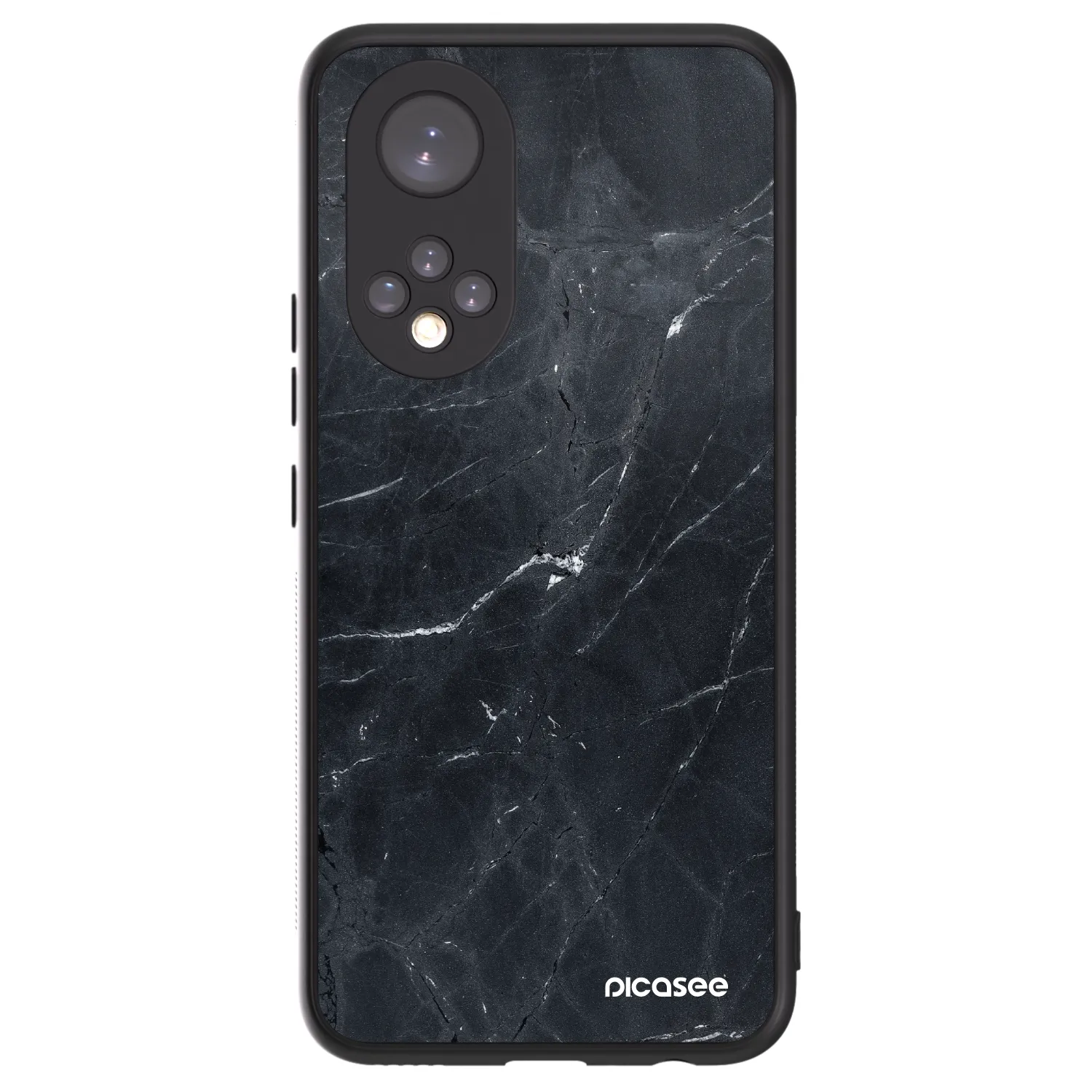 Picasee ULTIMATE CASE für Honor 50 5G - Black marble