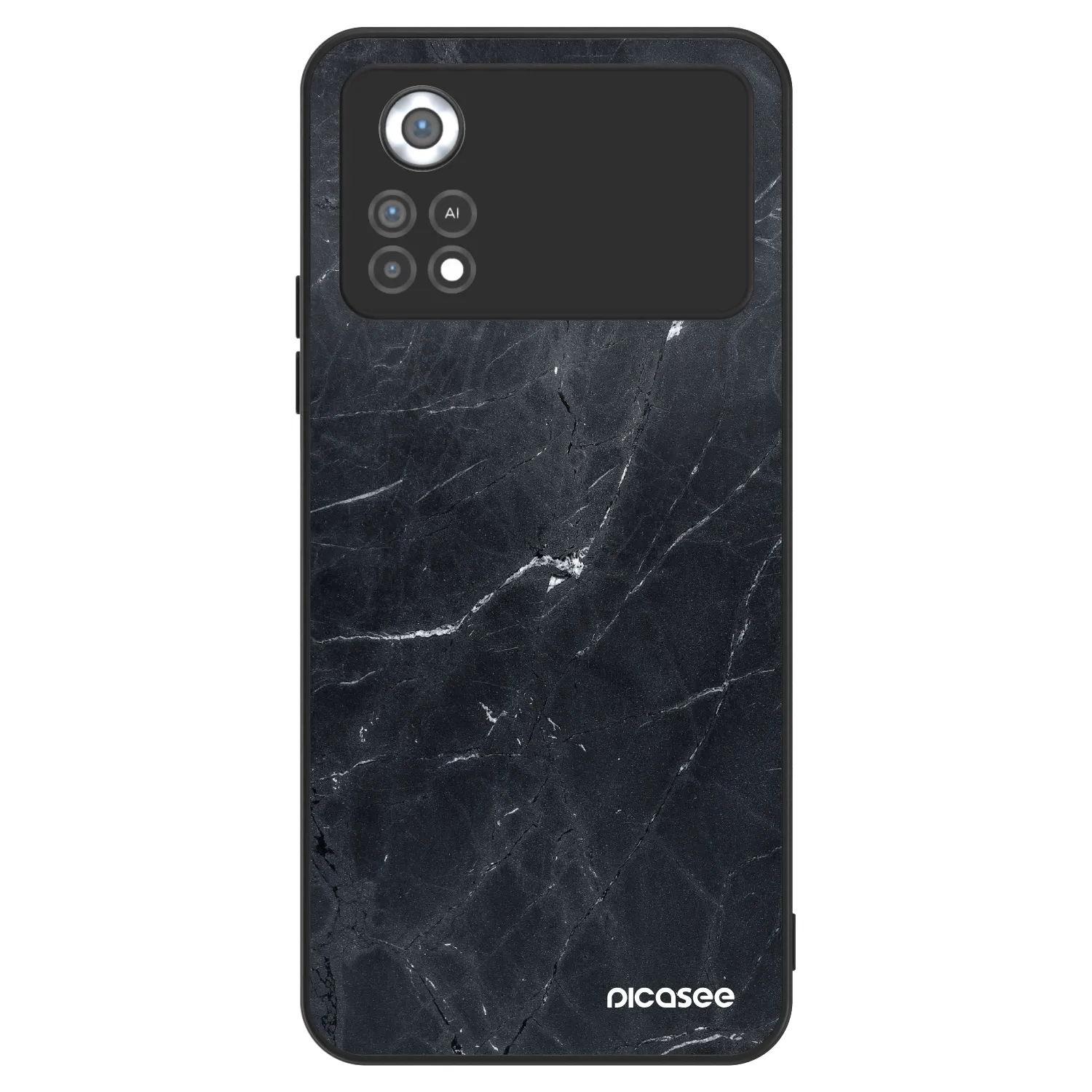 Picasee ULTIMATE CASE für Xiaomi Poco X4 Pro 5G - Black marble