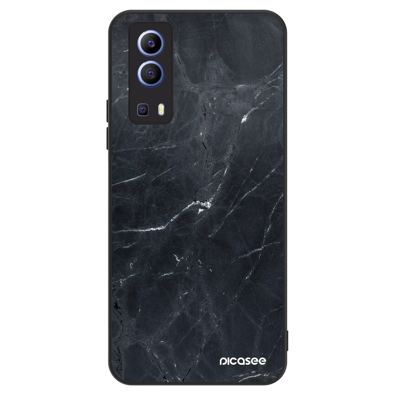Picasee ULTIMATE CASE für Vivo Y52 5G - Black marble
