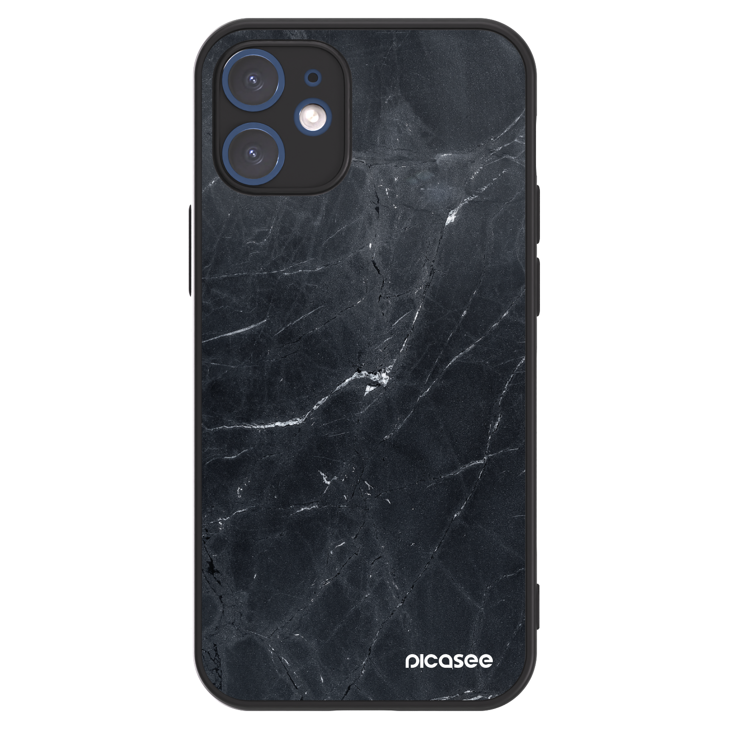 Picasee ULTIMATE CASE MagSafe für Apple iPhone 12 mini - Black marble