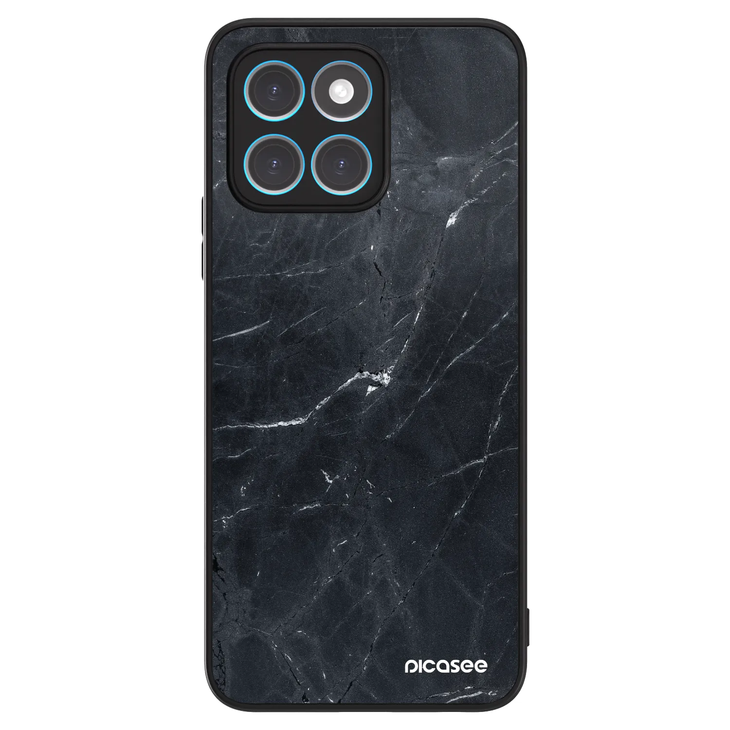 Picasee ULTIMATE CASE für Honor X8 5G - Black marble