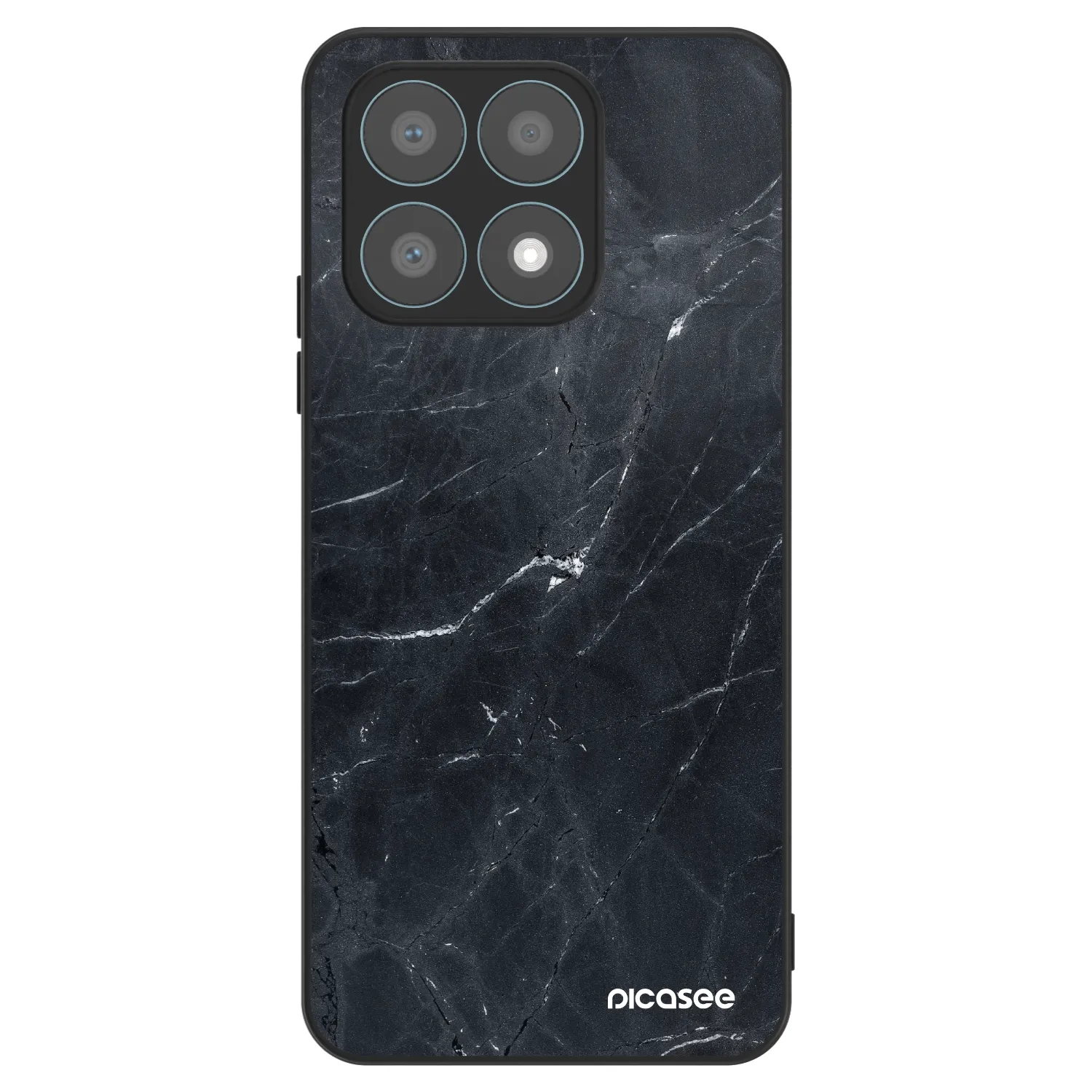 Picasee ULTIMATE CASE für Honor X8a - Black marble