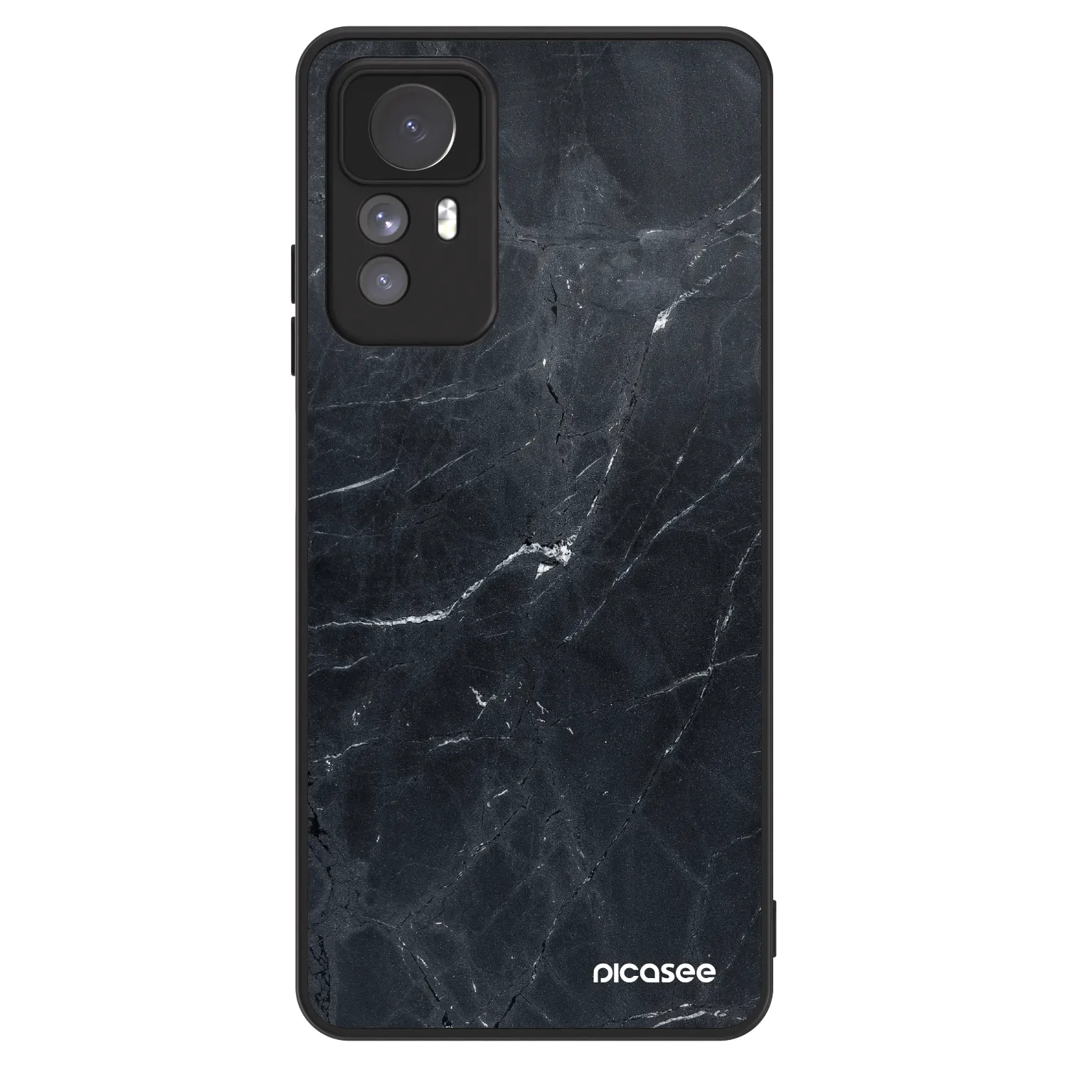 Picasee ULTIMATE CASE für Xiaomi Redmi Note 12S - Black marble