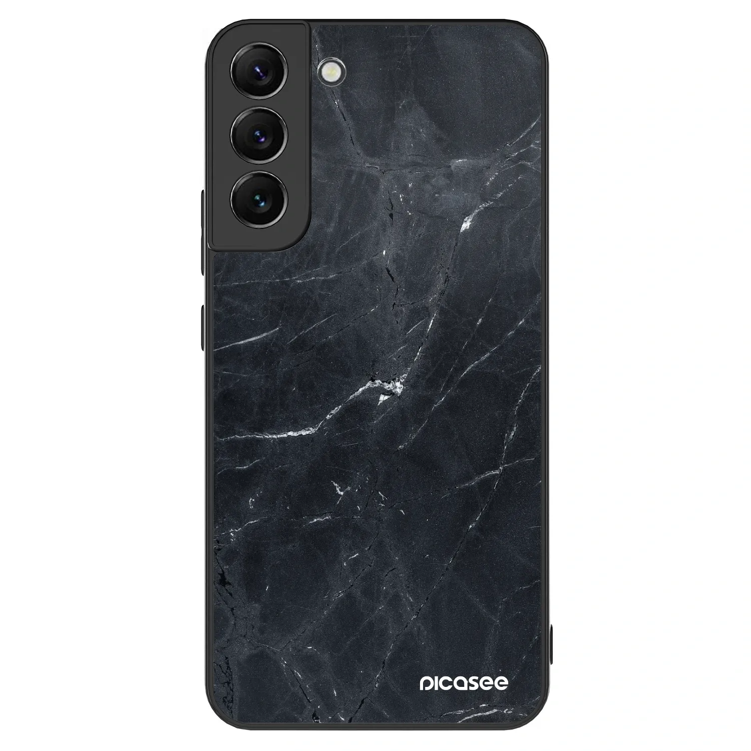 Picasee ULTIMATE CASE PowerShare für Samsung Galaxy S22+ 5G - Black marble