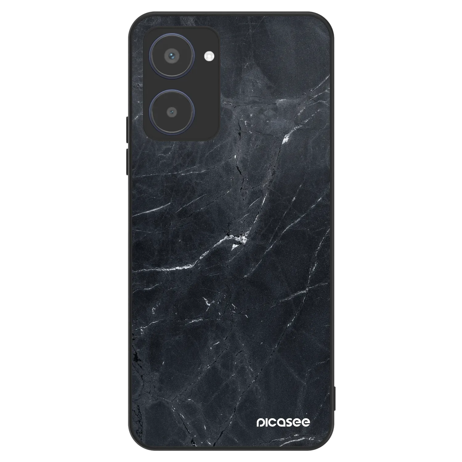 Picasee ULTIMATE CASE für Realme 10 4G - Black marble