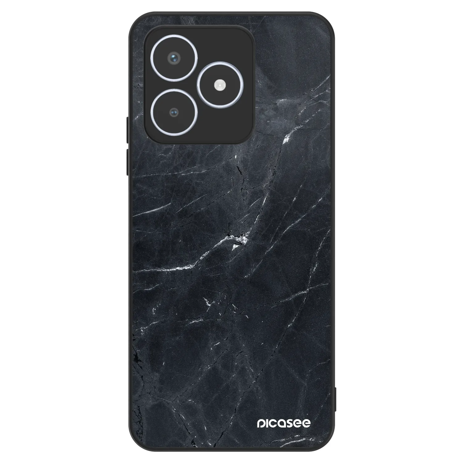 Picasee ULTIMATE CASE für Realme C53 - Black marble