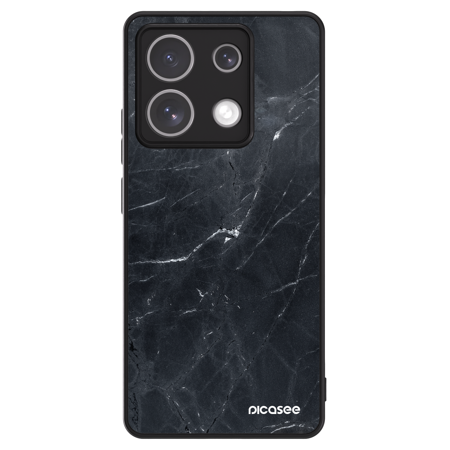 Picasee ULTIMATE CASE für Xiaomi Redmi Note 13 5G - Black marble
