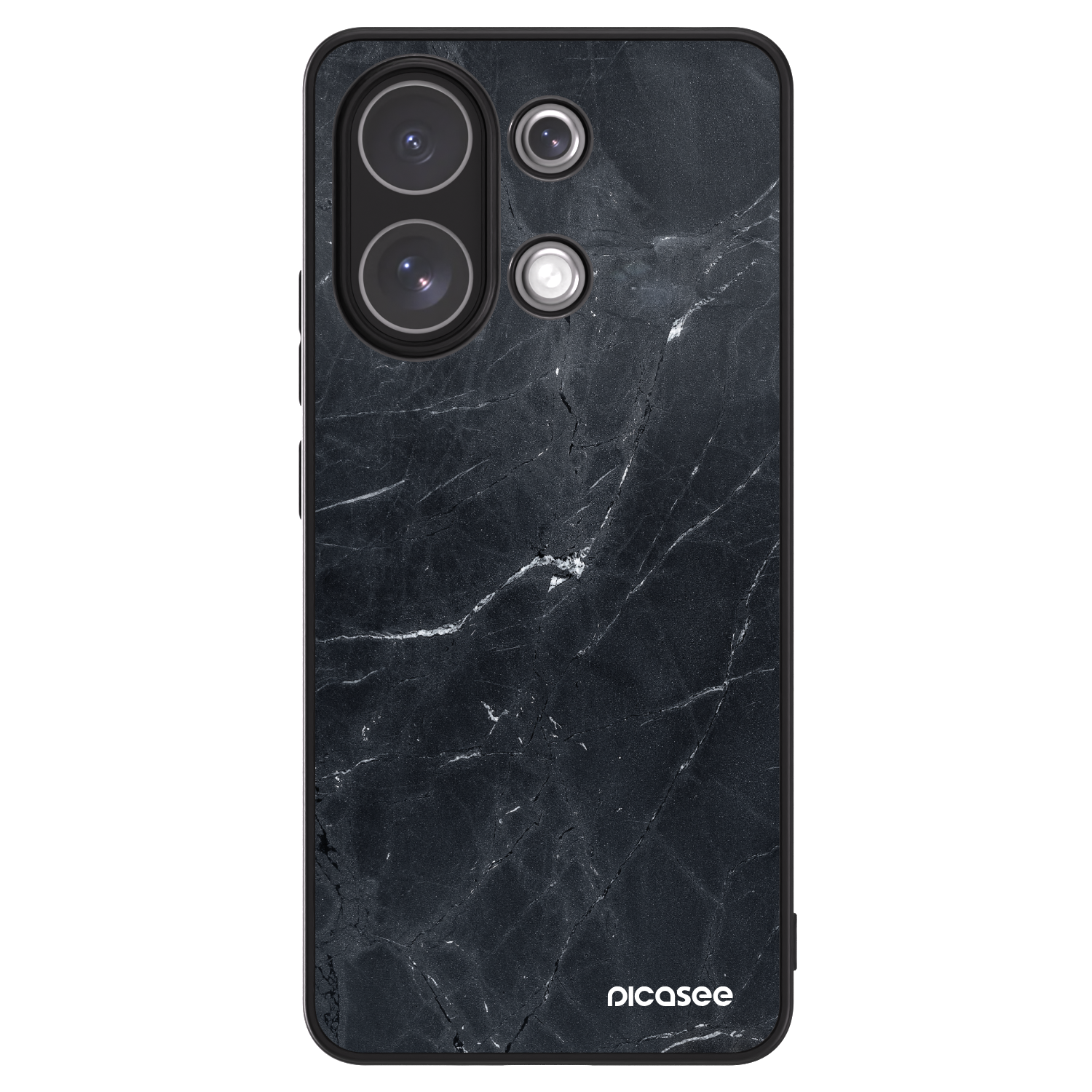 Picasee ULTIMATE CASE für Xiaomi Redmi Note 13 4G - Black marble