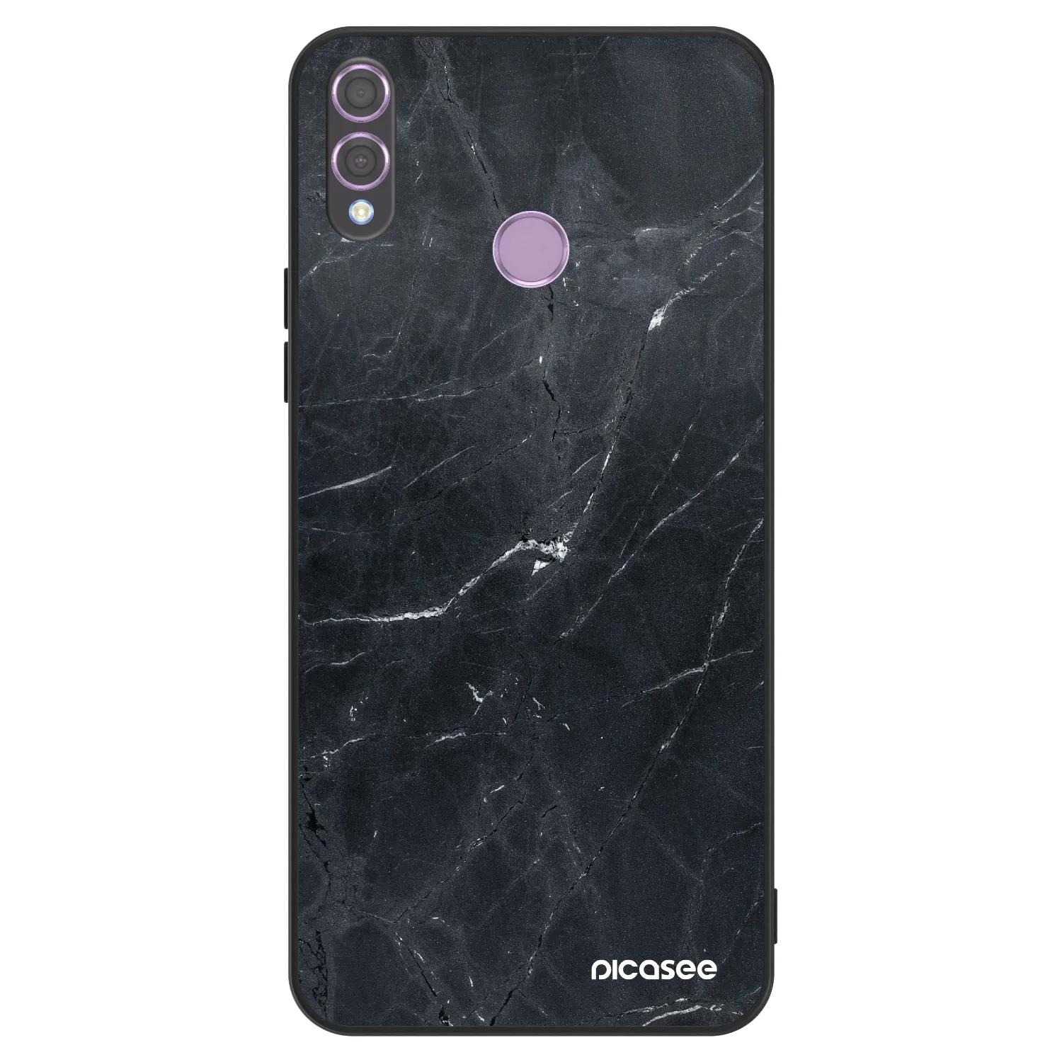 Picasee ULTIMATE CASE für Honor 8X - Black marble