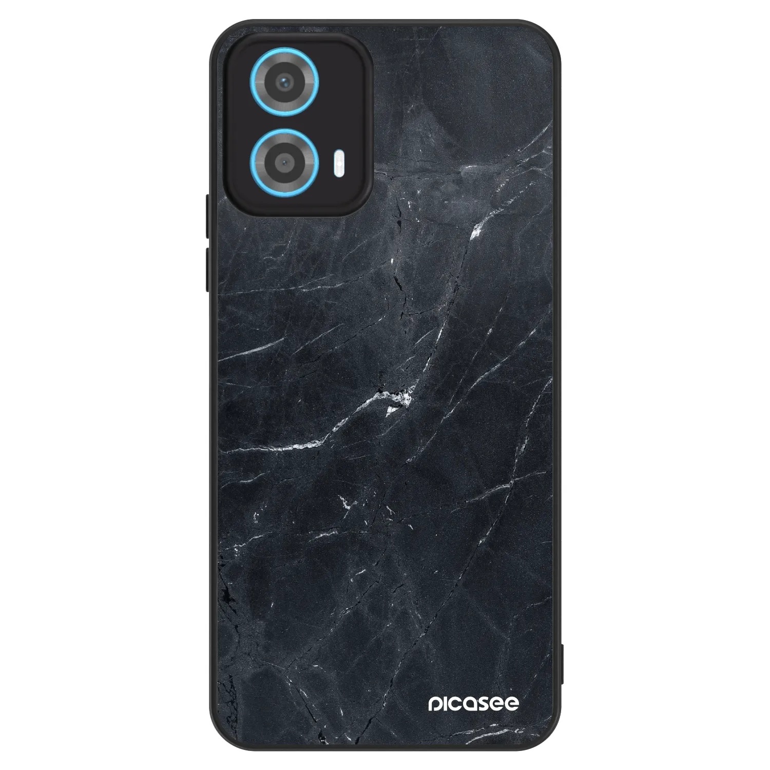 Picasee ULTIMATE CASE für Motorola Moto G34 5G - Black marble