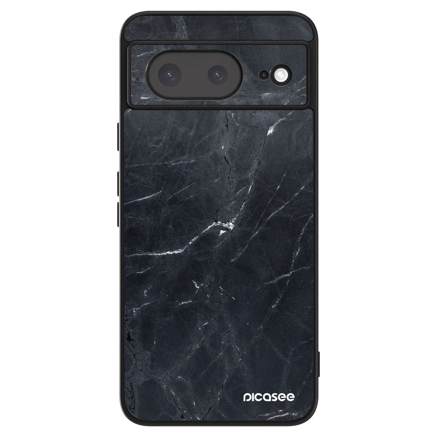 Picasee ULTIMATE CASE für Google Pixel 8a - Black marble