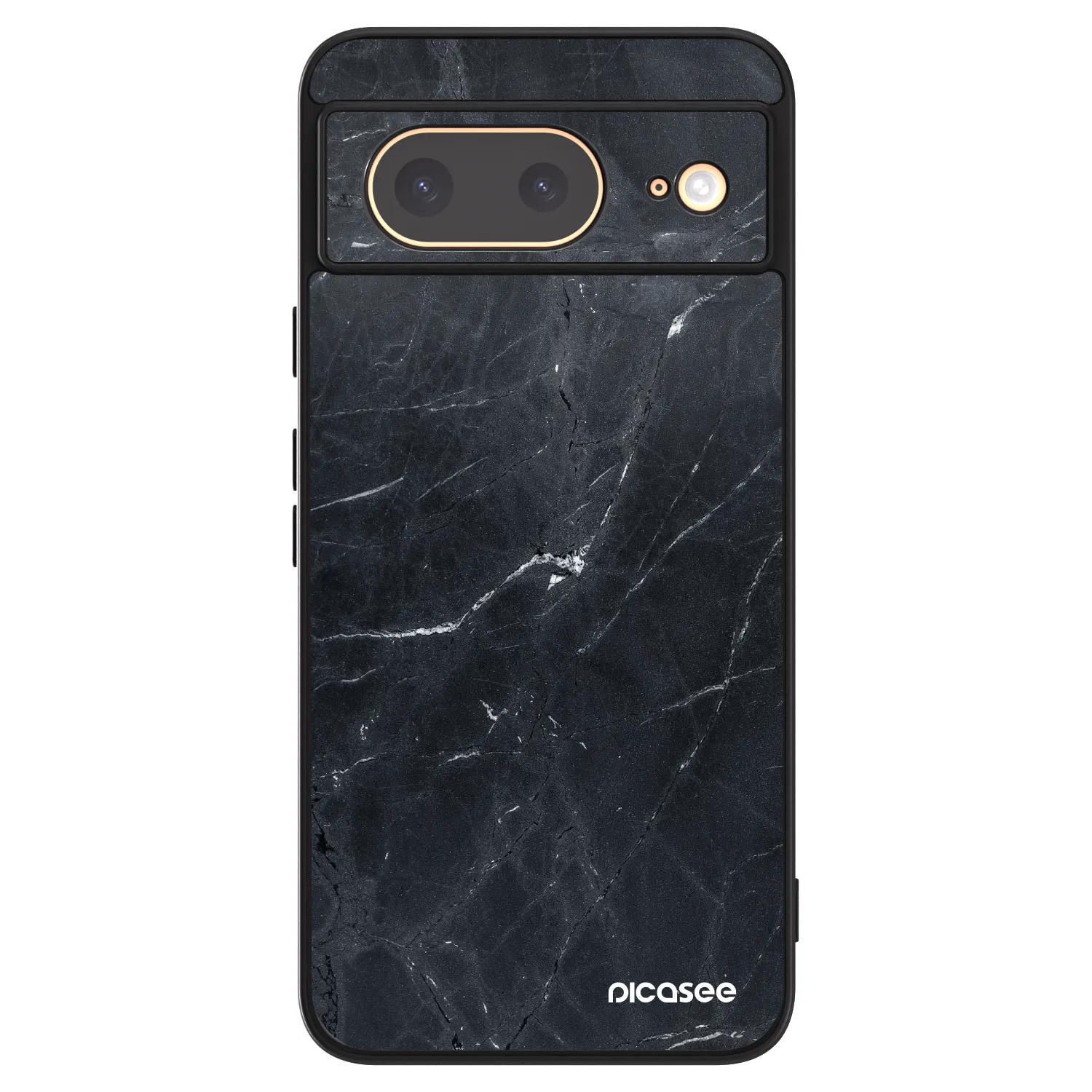 Picasee ULTIMATE CASE für Google Pixel 8 - Black marble